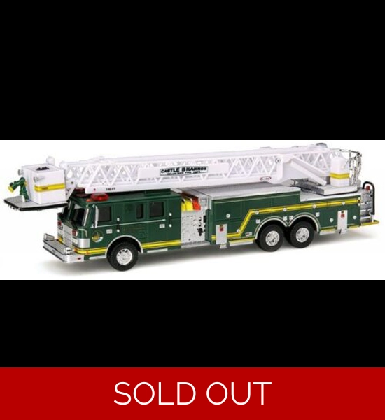 Code 3 Castle Shannon Pierce Ladder Truck Diecast